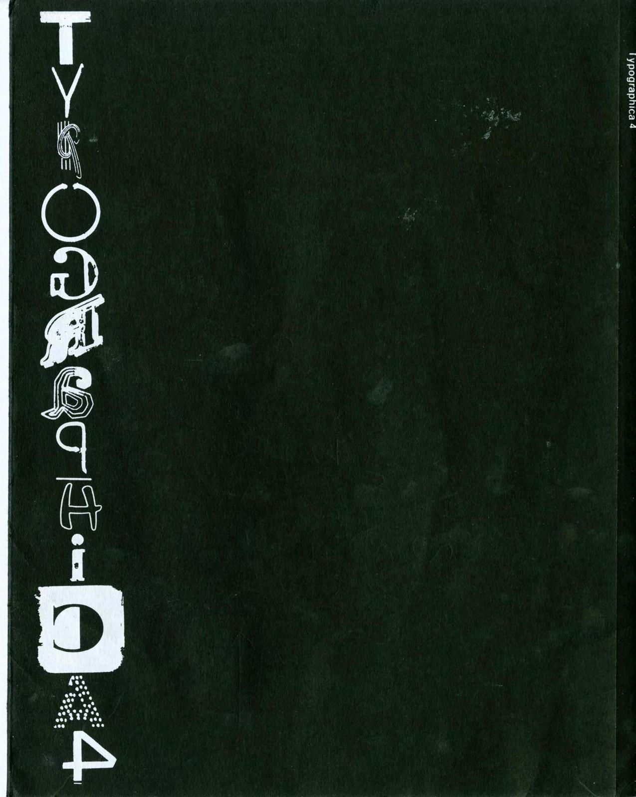 Typographica 4 back cover by BJ
London 1962